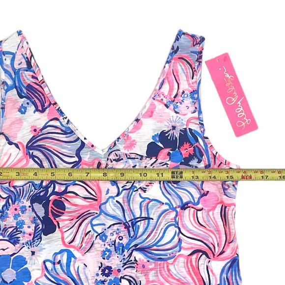 Lilly Pulitzer NWT Gigi Top in Make a Splash Sz XS - Picture 8 of 15